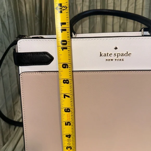 Kate Spade Cream and Black Satchel - Picture 5 of 7